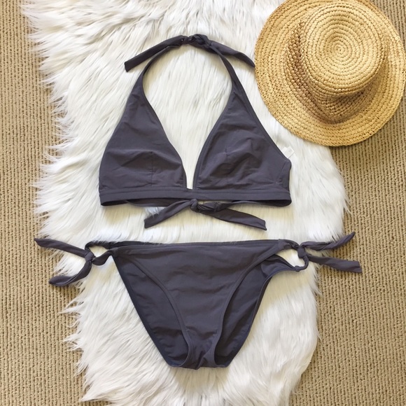 GAP Other - GAP Halter Gray Bikini